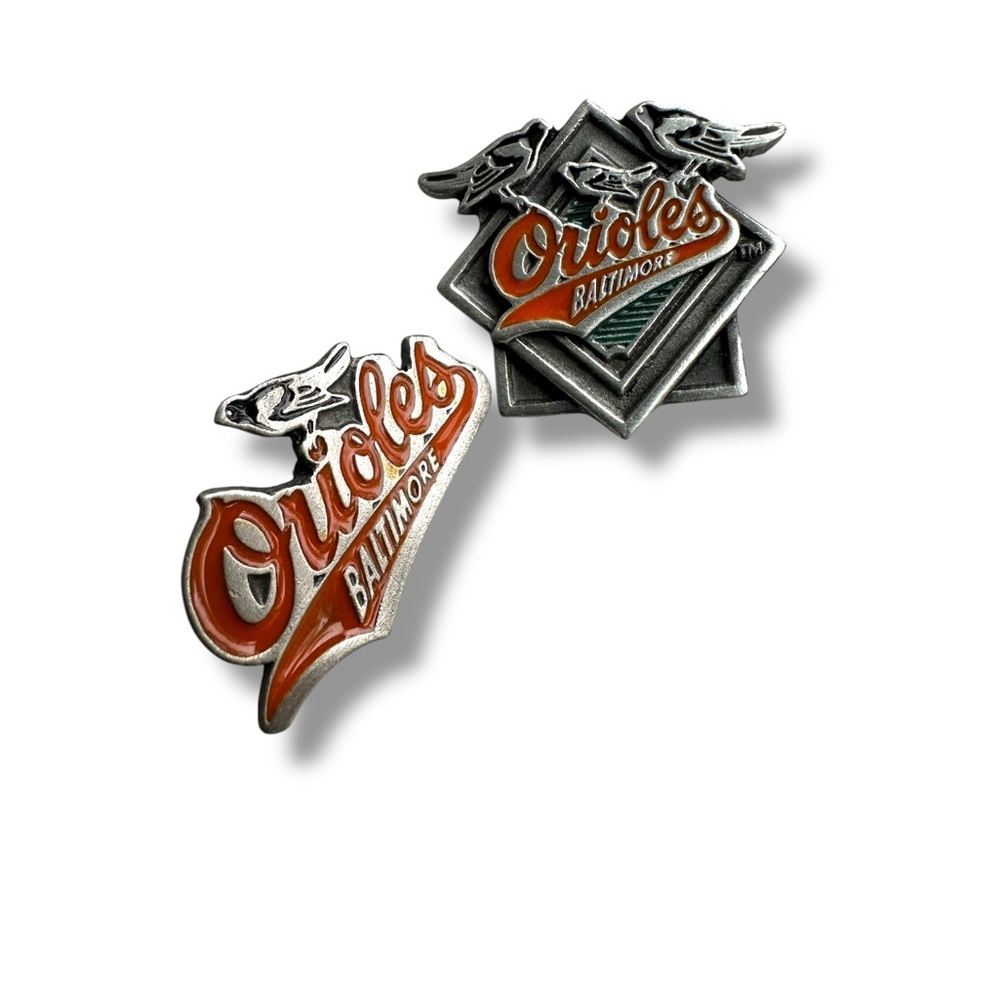 MLB Baltimore Orioles Logo Pins